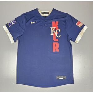 Nike Kansas City Royal Baseball Jersey Mens Med. 2021 MLB All Star Game Colorado